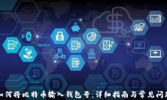 如何将比特币输入钱包号：详细指南与常见问题