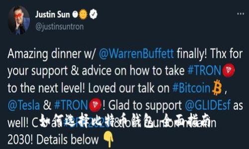 如何选择比特币钱包：全面指南